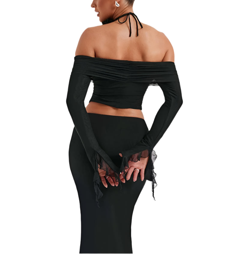 Long Sleeve 2-Piece Flower Set