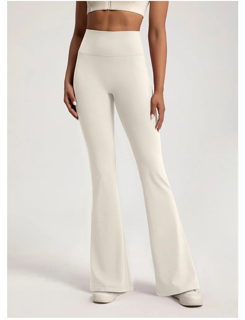 High Waisted Flare Leggings
