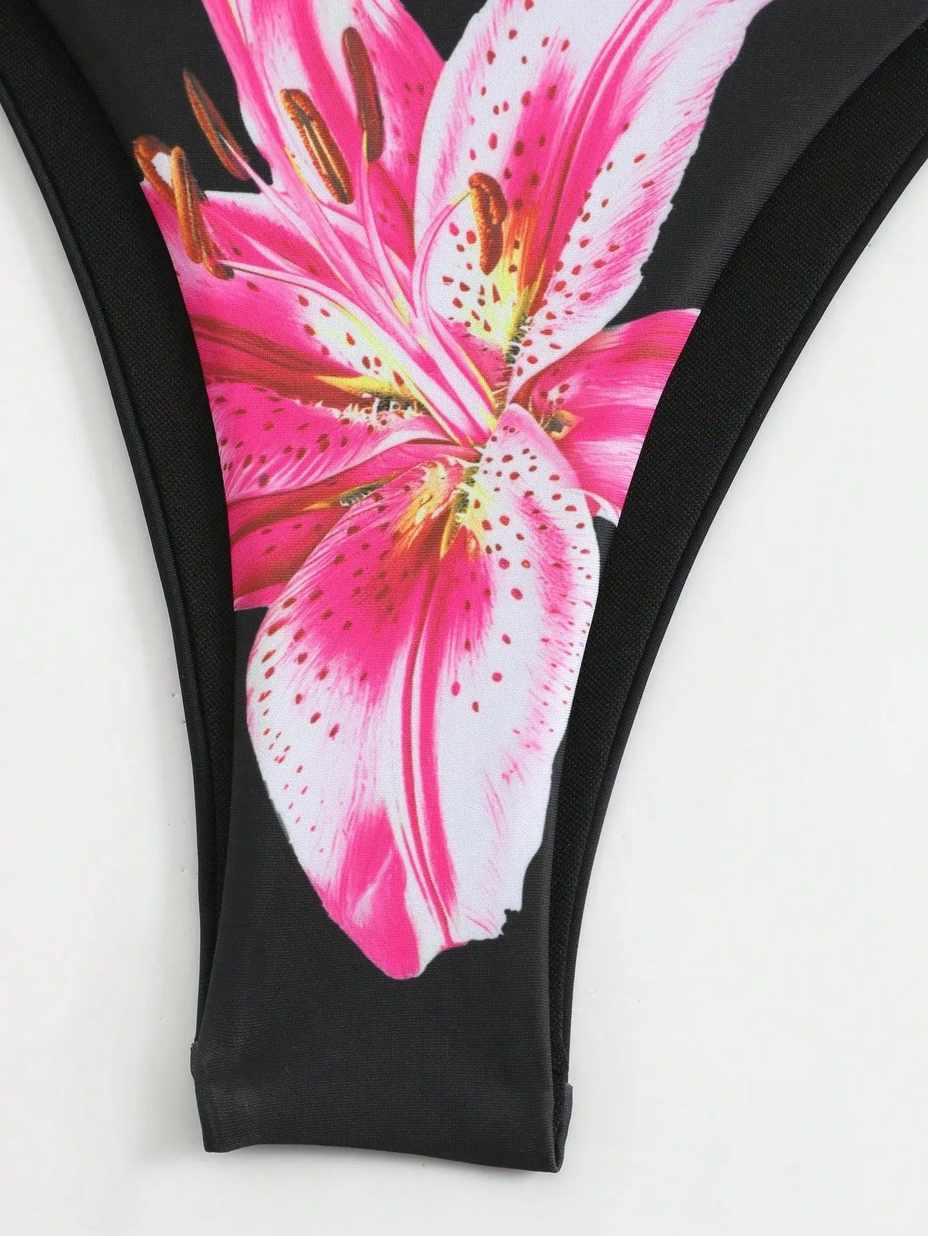 3-Piece Flower Printed Bikini Set