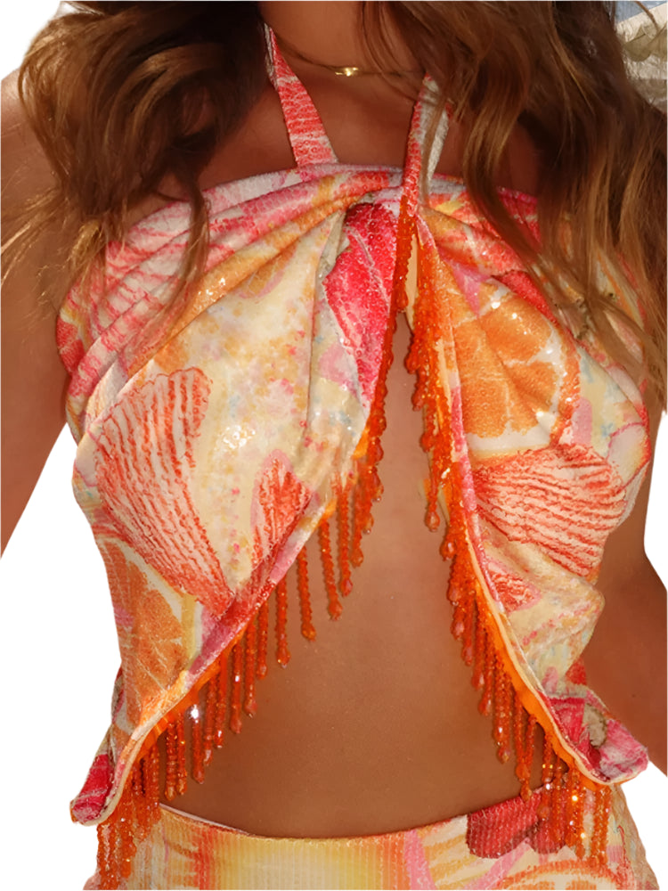 Beaded Beach Set