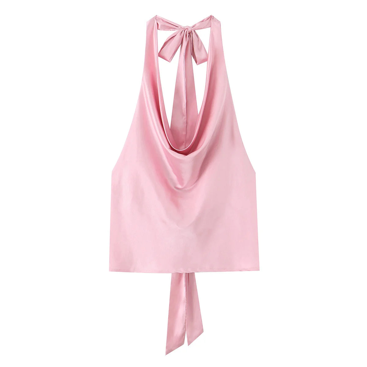 Satin Halter Top