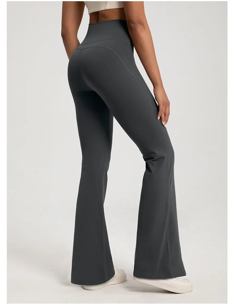 High Waisted Flare Leggings