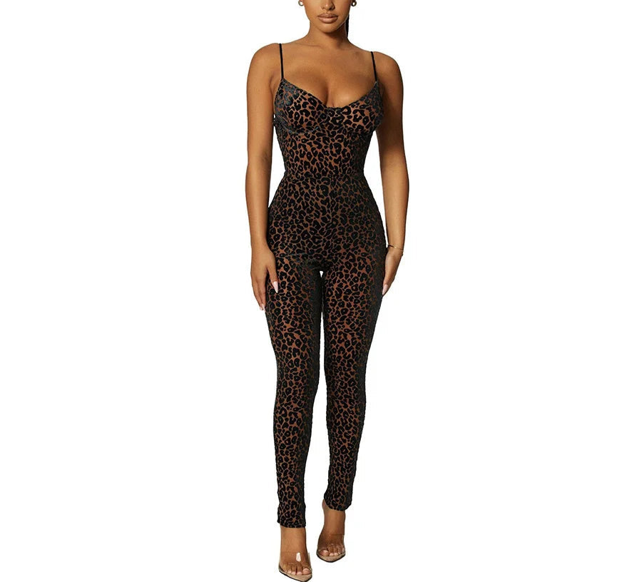 Leopard Print Body Suit