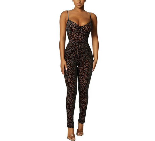 Leopard Print Body Suit