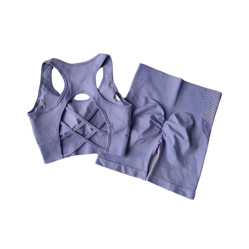 Open back 2-Piece Gym Set