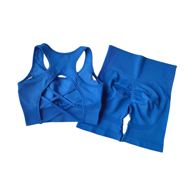 Open back 2-Piece Gym Set