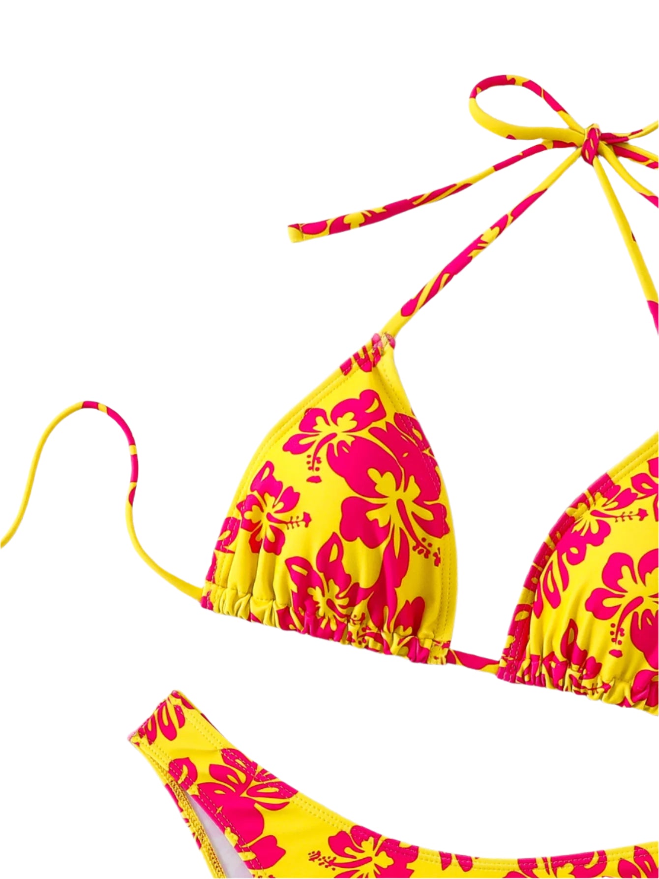 Retro Floral Bikini Set
