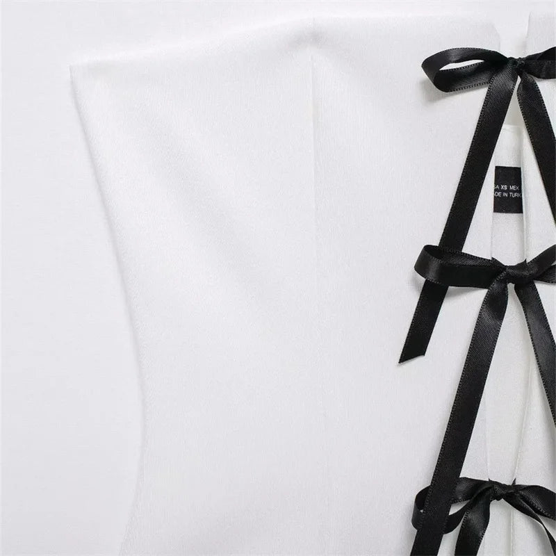 Strapless Bow Corset