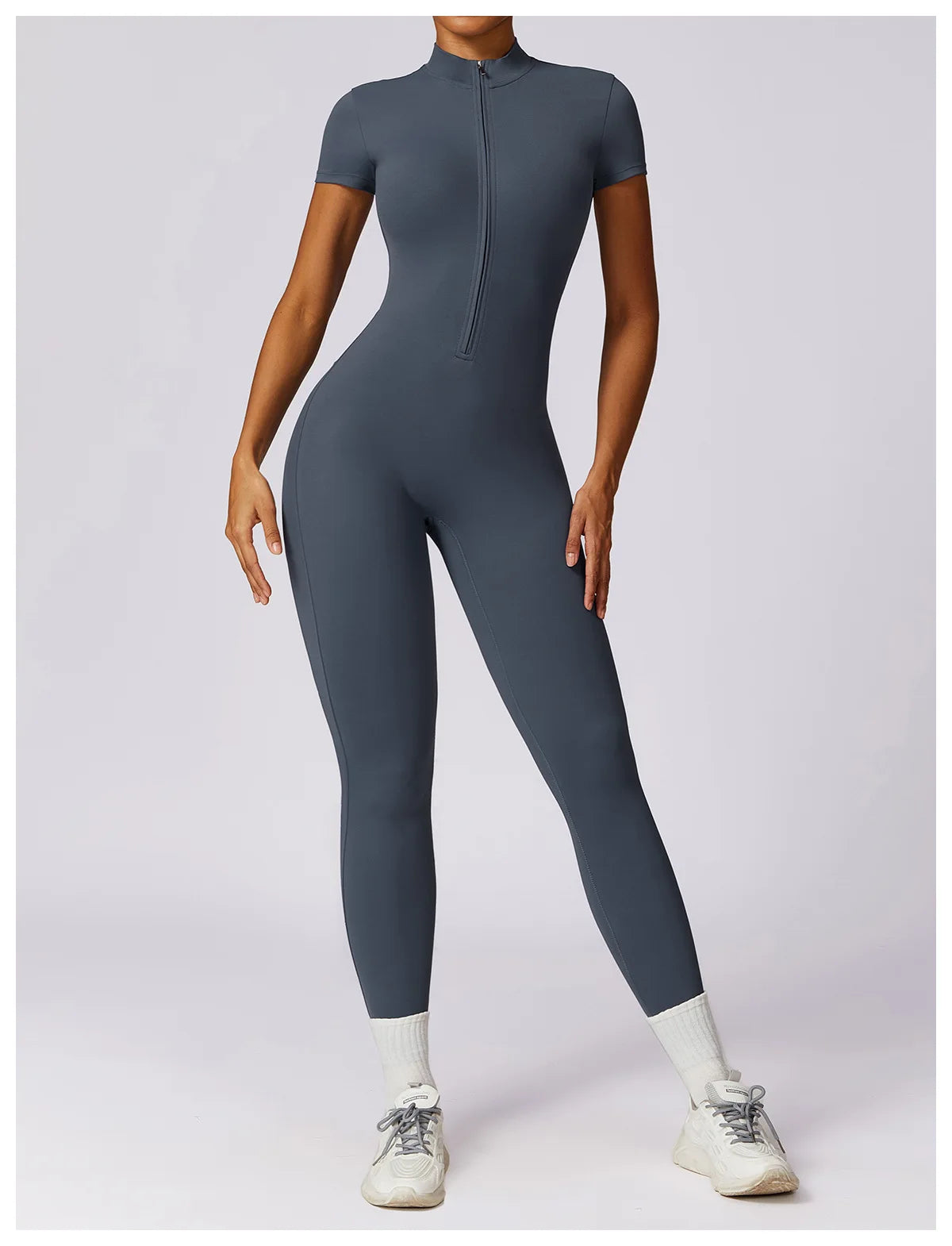 Zip Up Jumpsuit