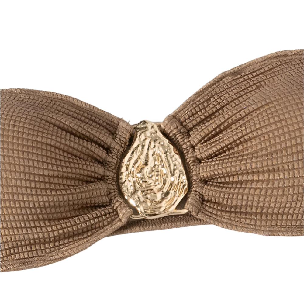 3-Piece Gold Detail Bikini Set