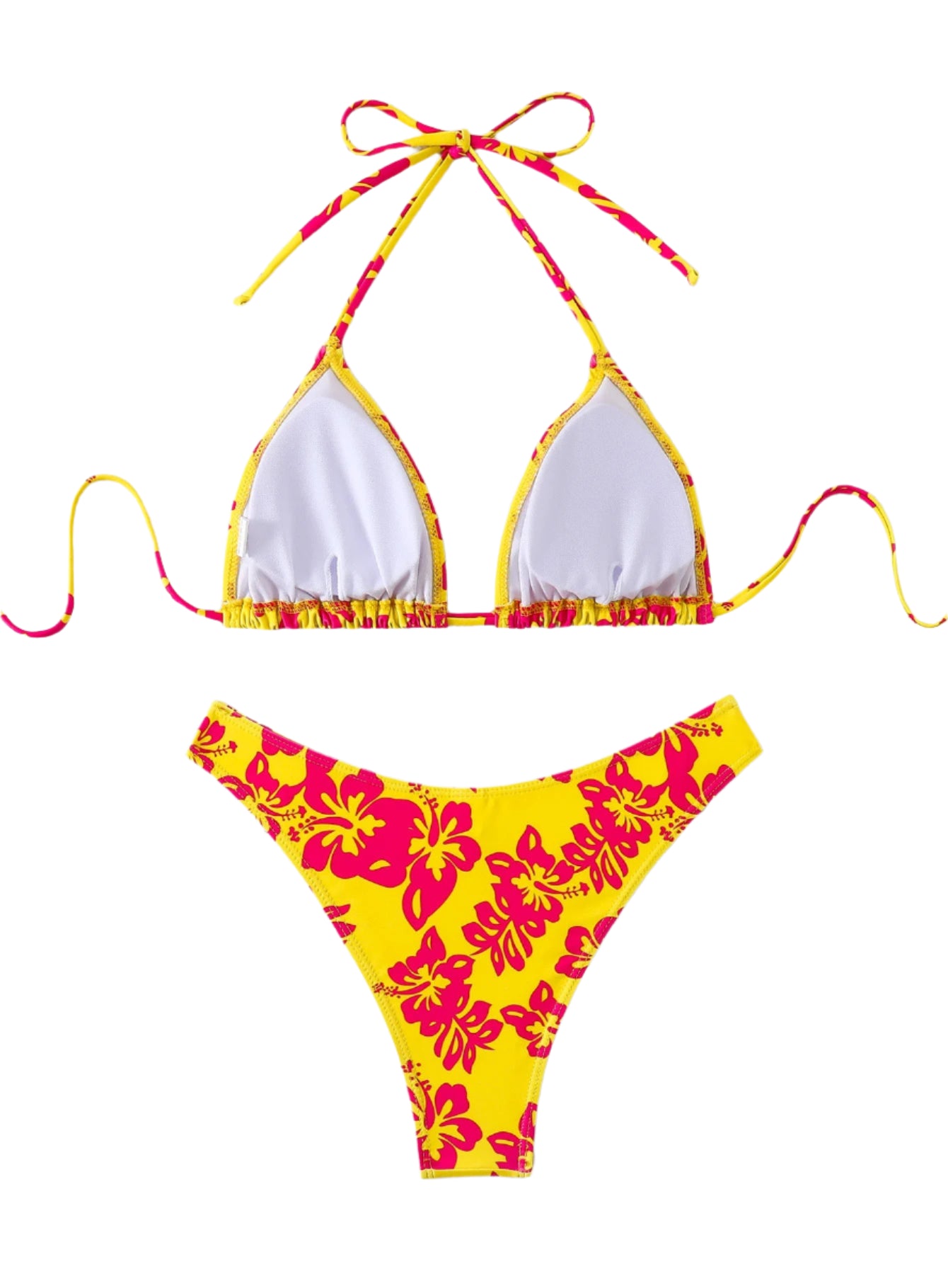 Retro Floral Bikini Set