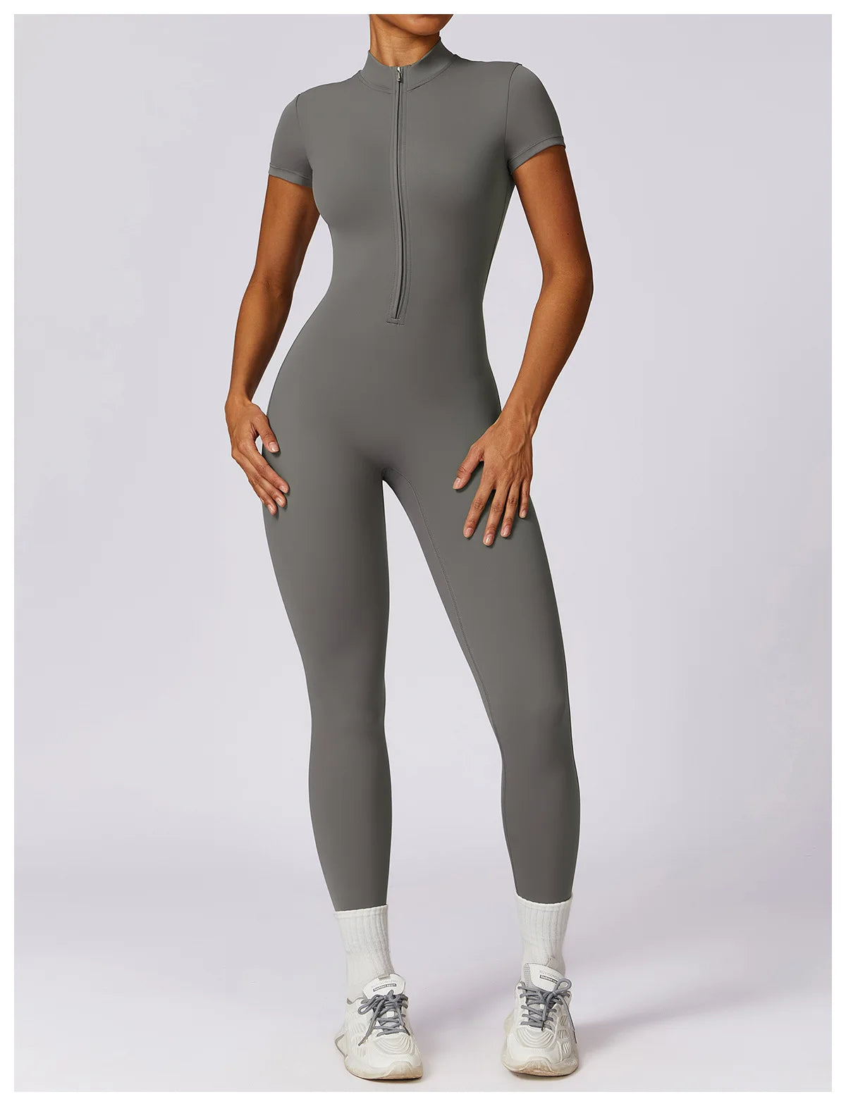 Zip Up Jumpsuit