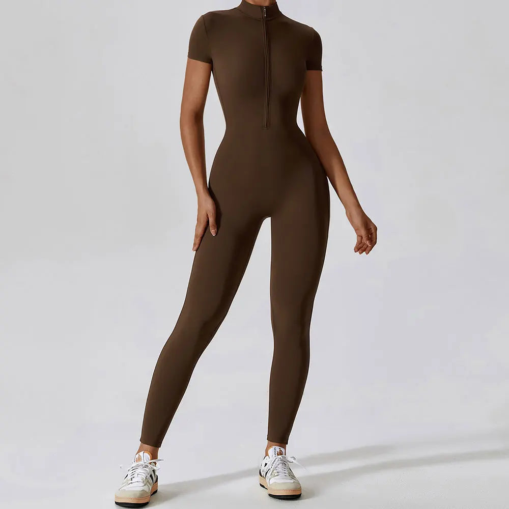 Zip Up Jumpsuit