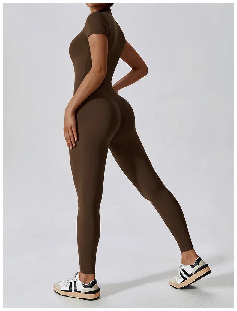 Zip Up Jumpsuit