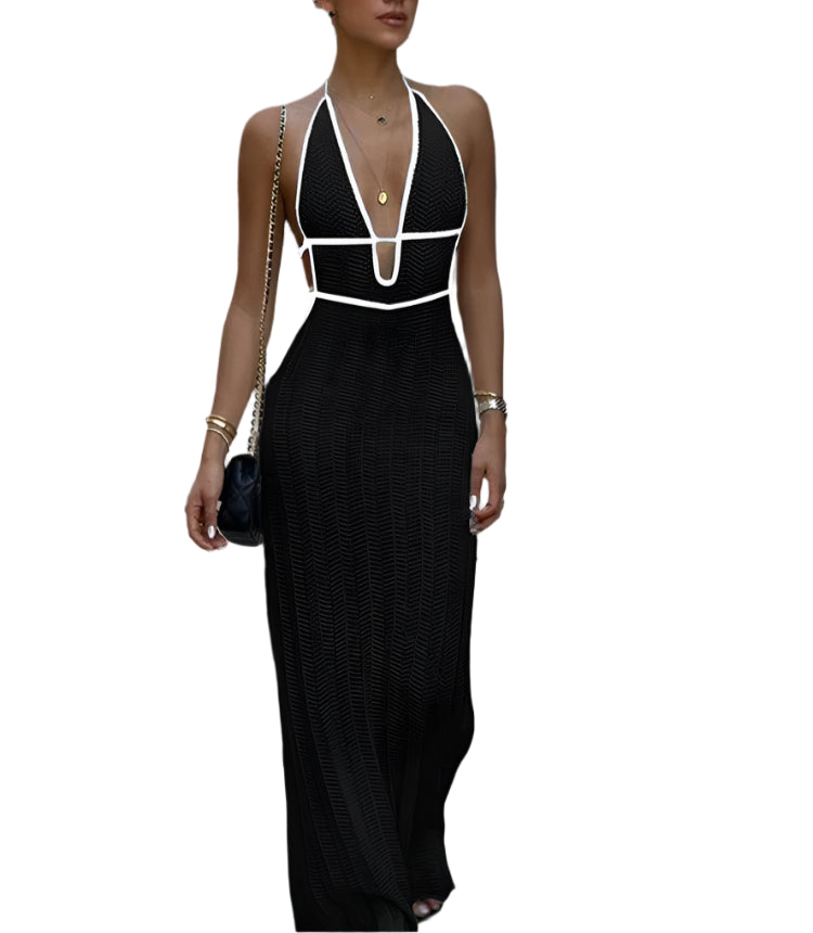 Knit Halter Dress