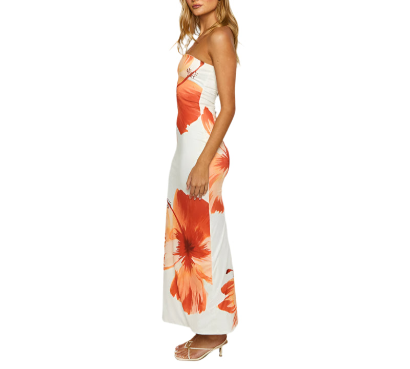 Tropical Printed Dress