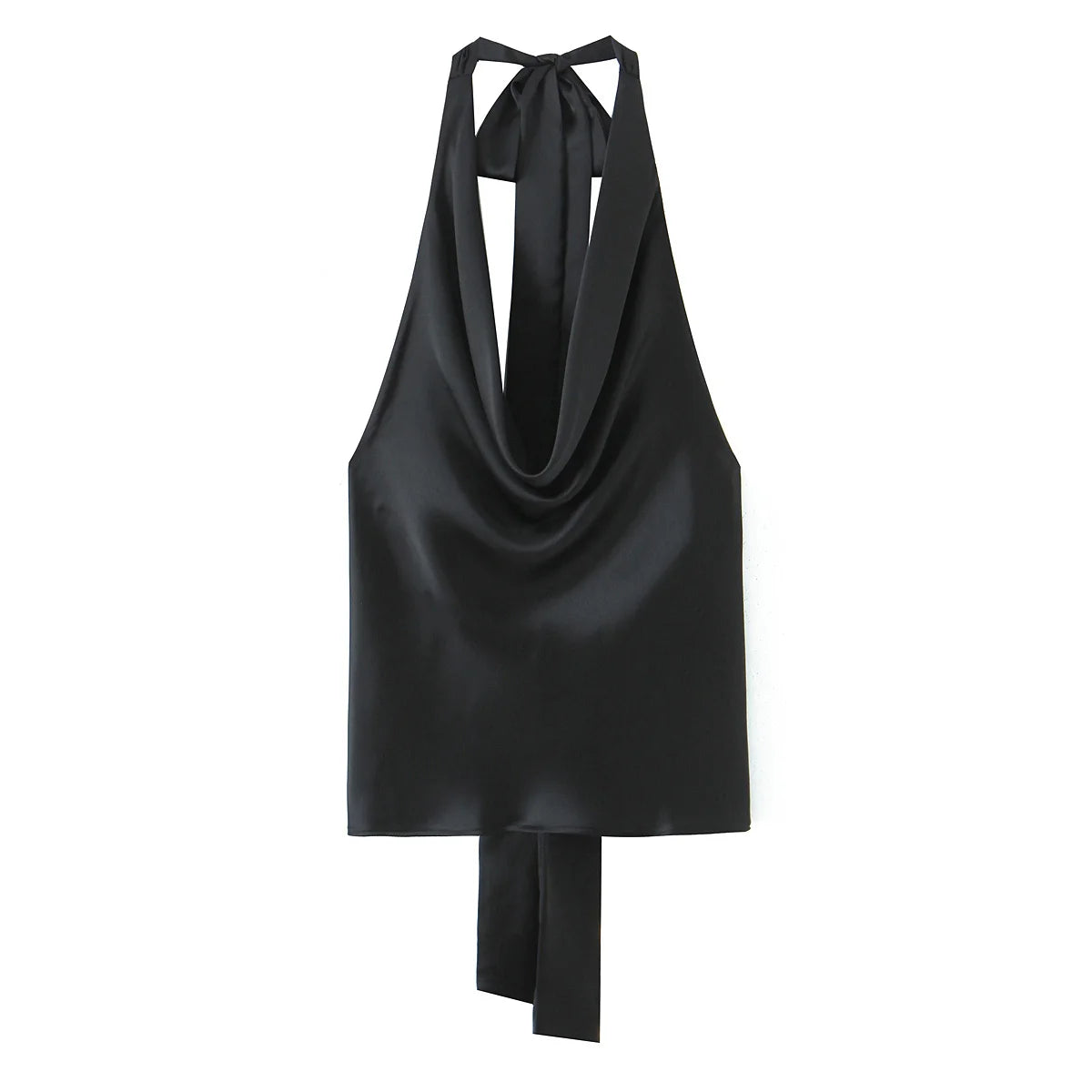 Satin Halter Top