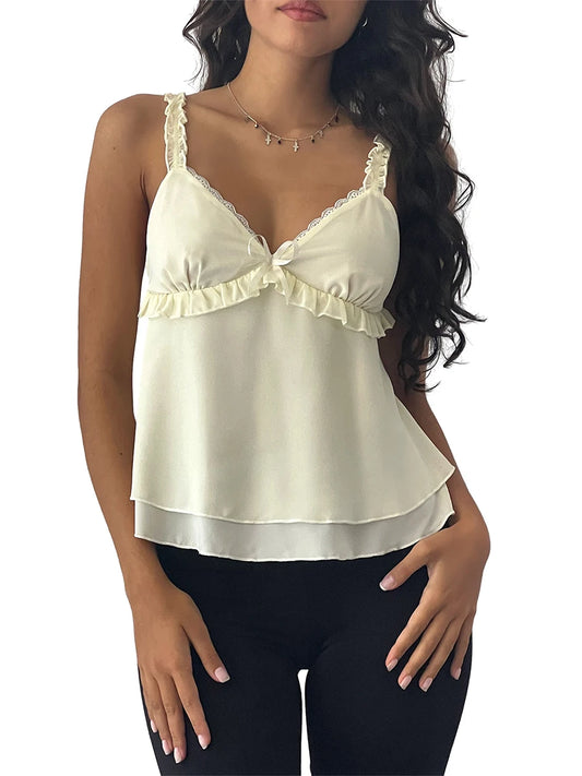 Chiffon Bow Top