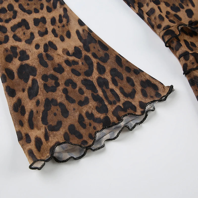 Leopard Long Sleeve Top