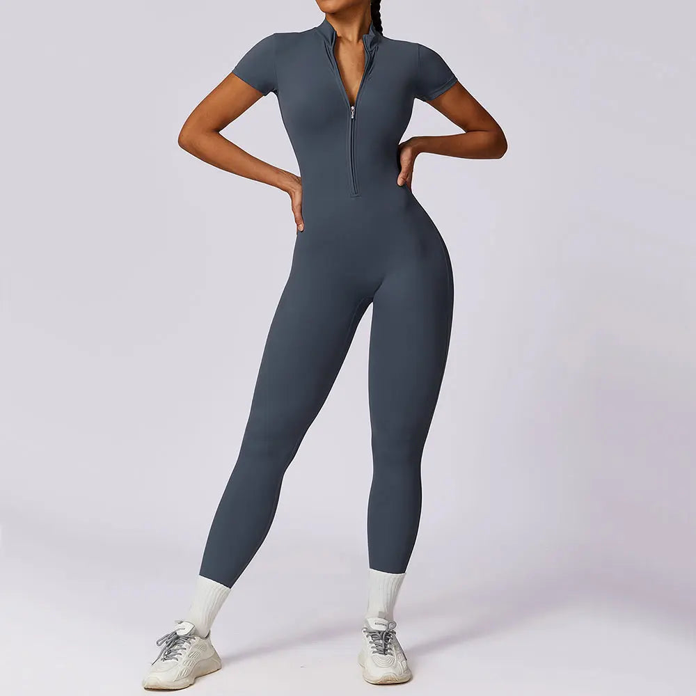 Zip Up Jumpsuit