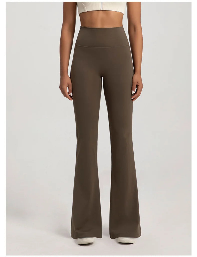 High Waisted Flare Leggings