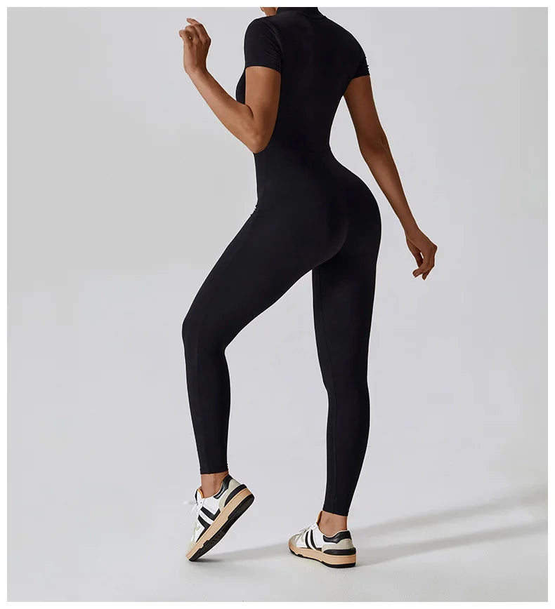 Zip Up Jumpsuit
