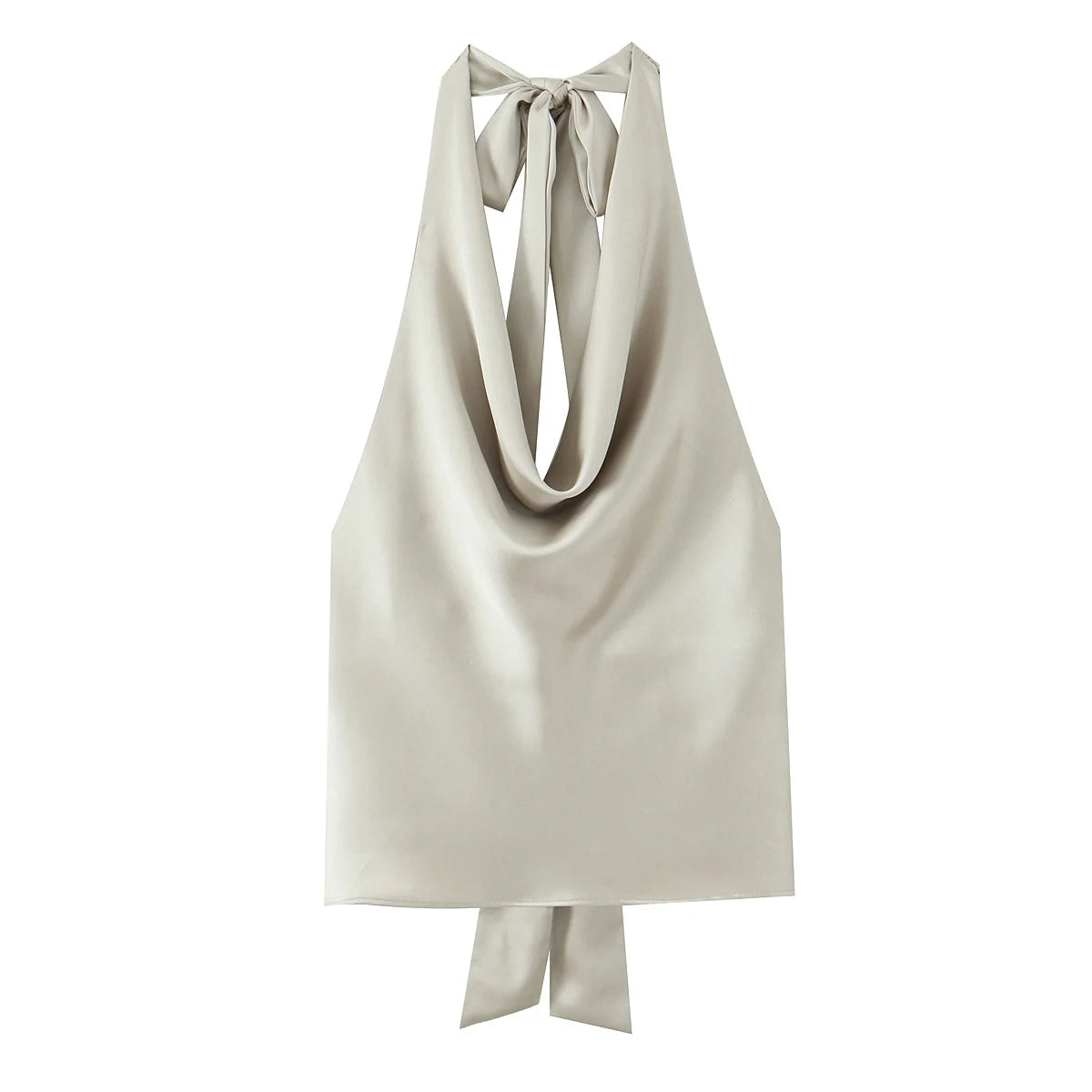 Satin Halter Top