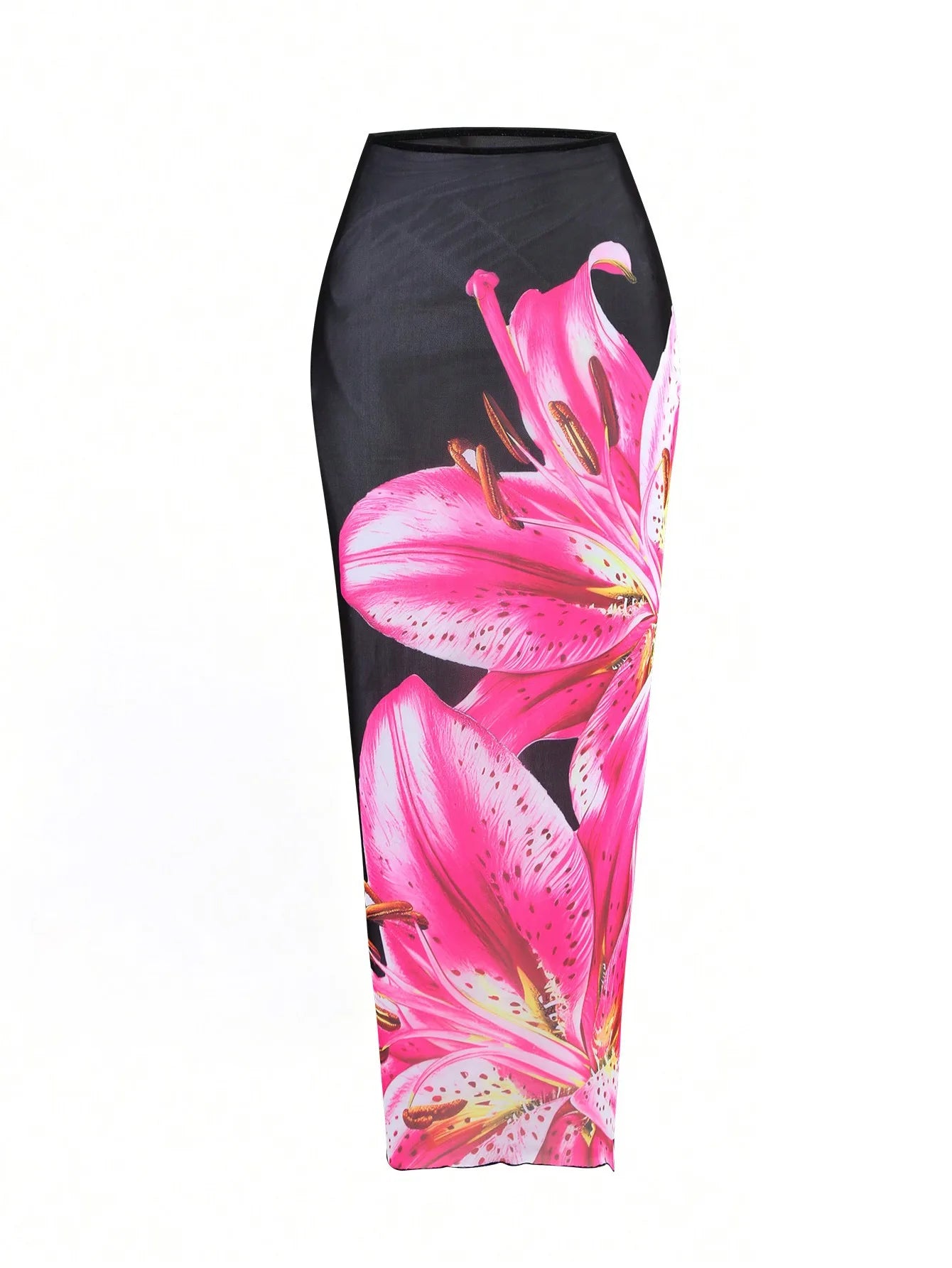 3-Piece Flower Printed Bikini Set