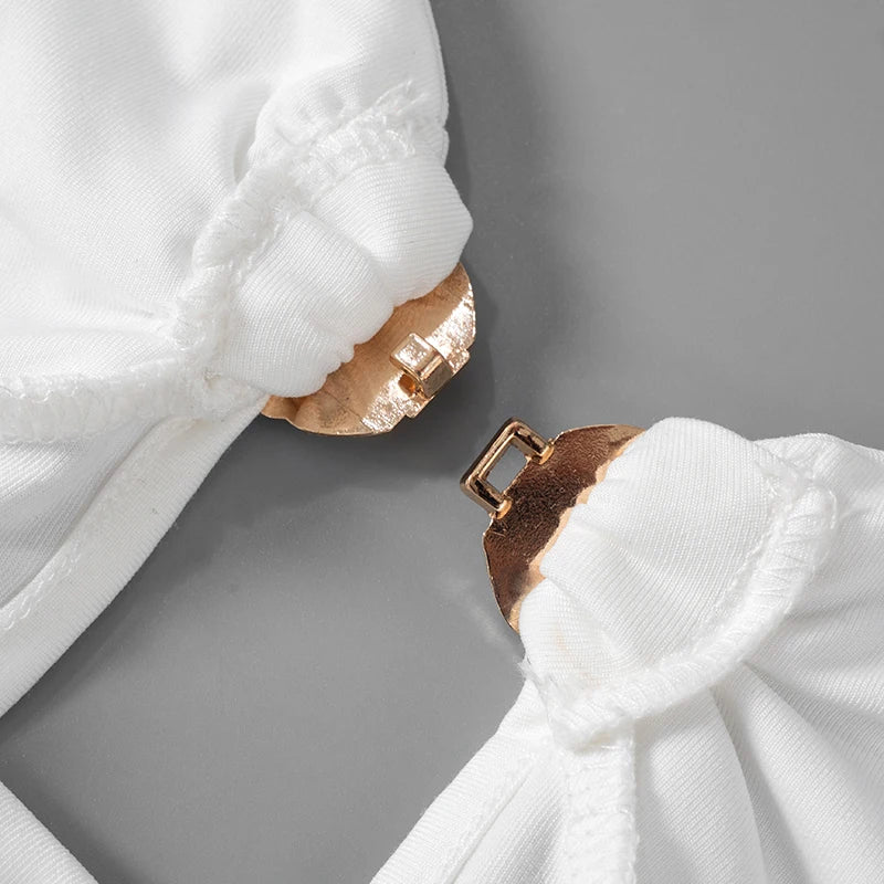 Strapless Seashell Dress