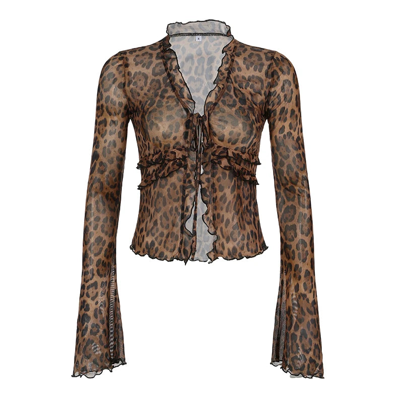 Leopard Long Sleeve Top
