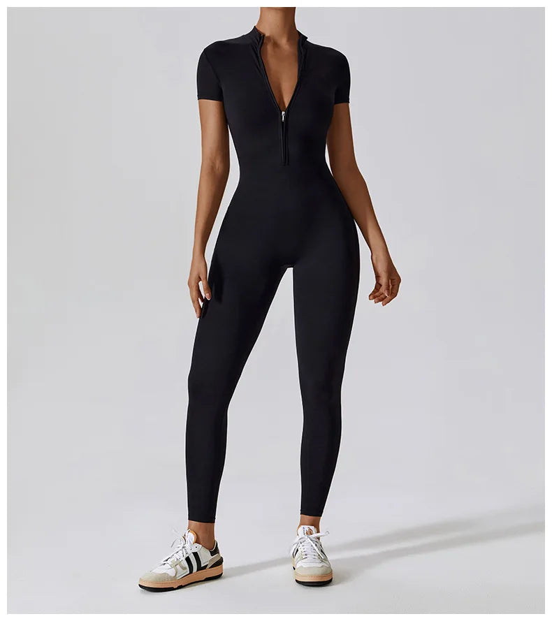 Zip Up Jumpsuit