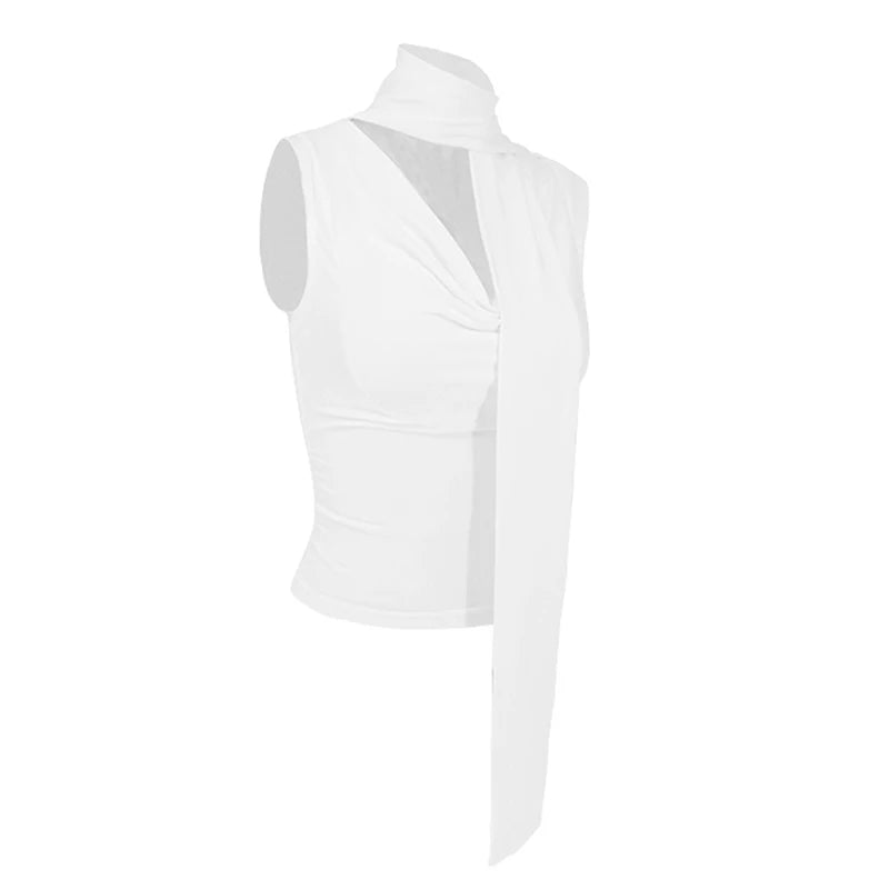 V-Neck Draped Tank