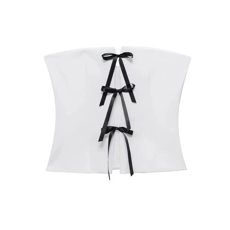 Strapless Bow Corset