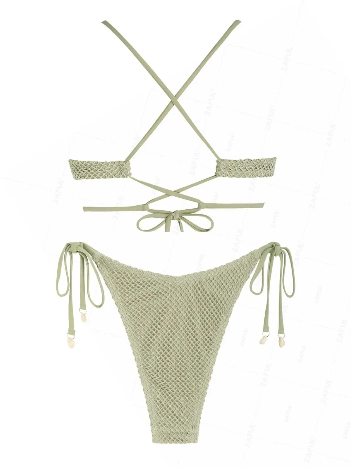 Criss Cross Bikini Set