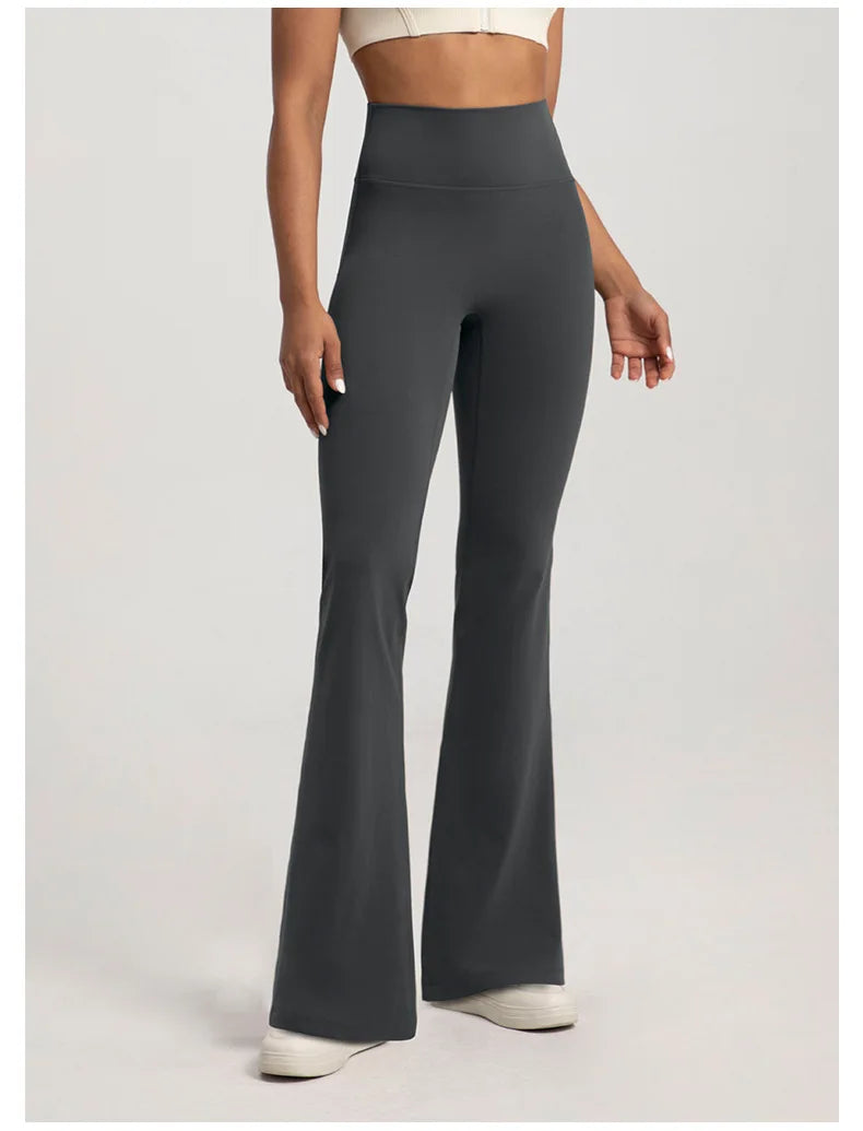 High Waisted Flare Leggings