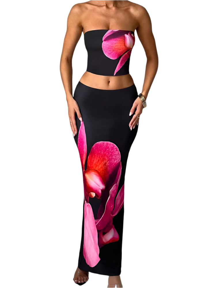 Floral Printed 2-Piece Set