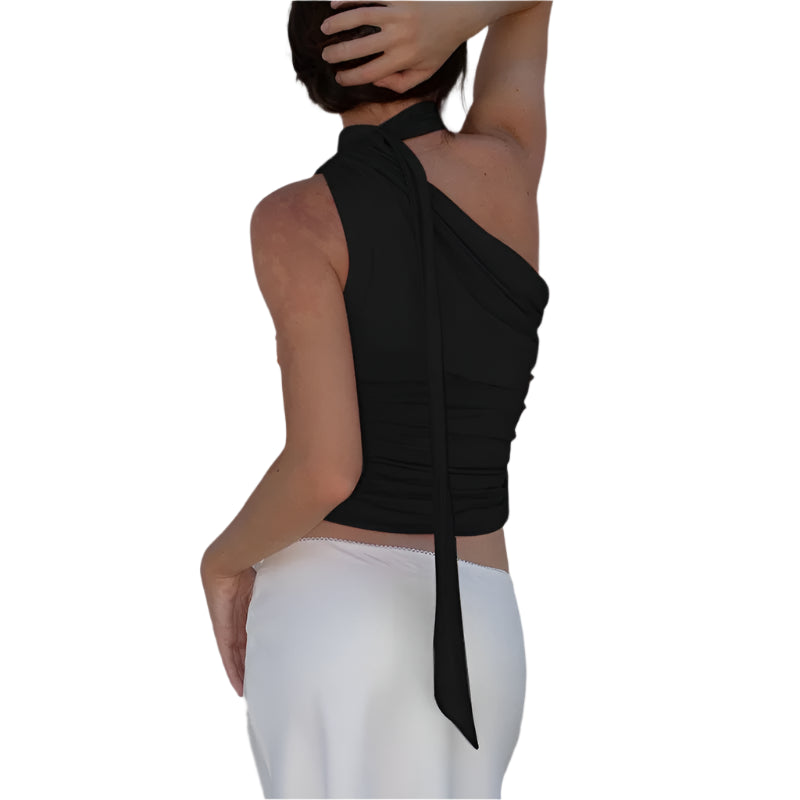 Off Shoulder Halter Tank