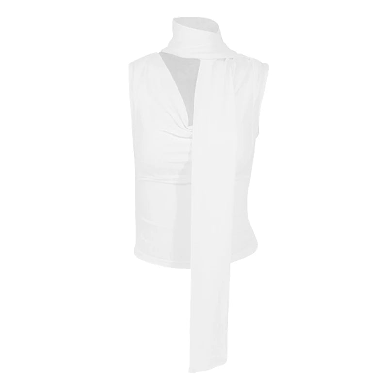 V-Neck Draped Tank