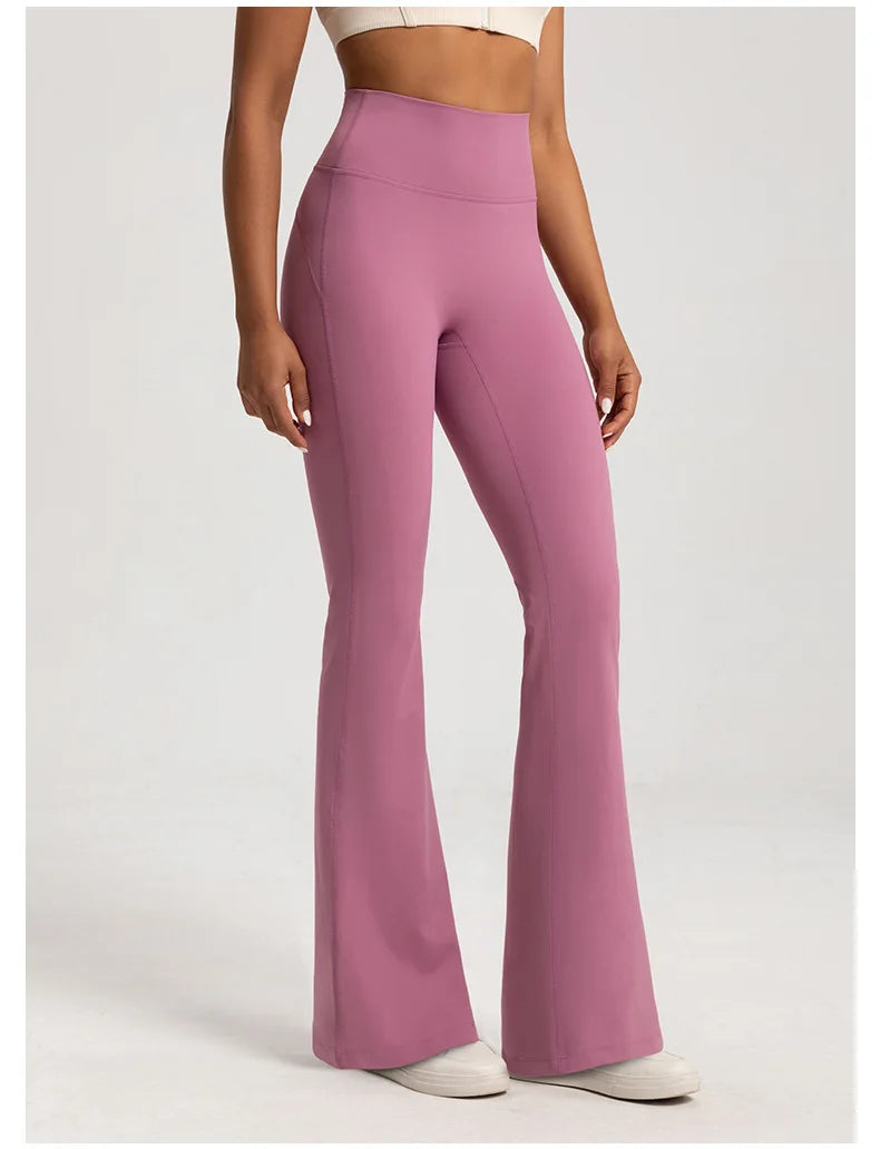 High Waisted Flare Leggings