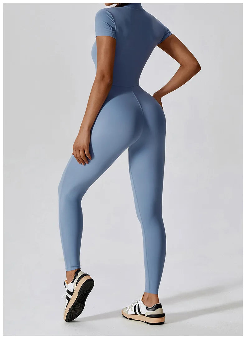 Zip Up Jumpsuit