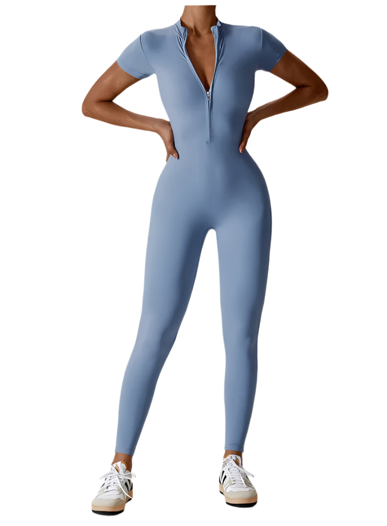 Zip Up Jumpsuit