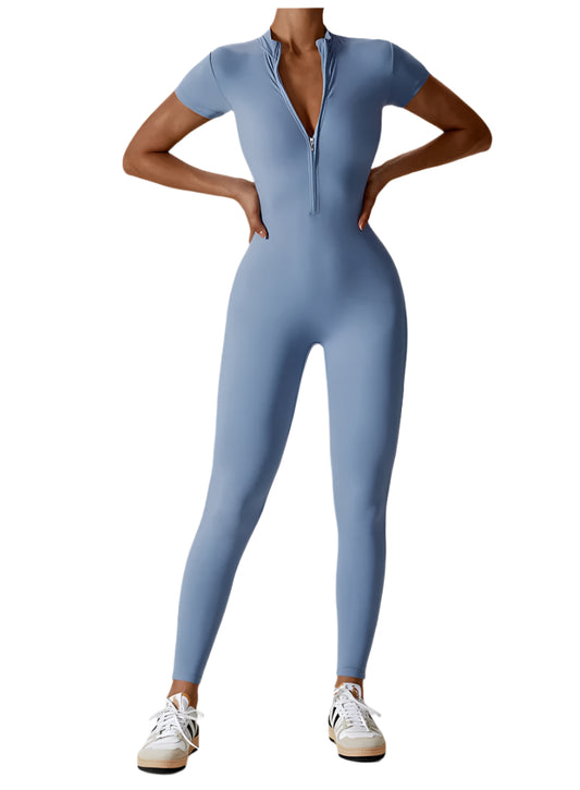 Zip Up Jumpsuit