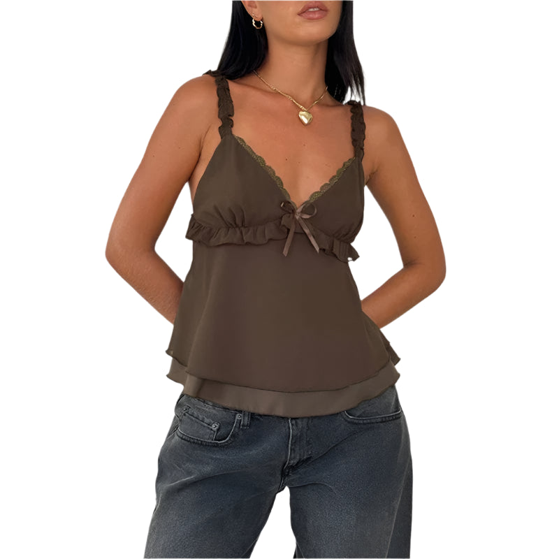 Chiffon Bow Top