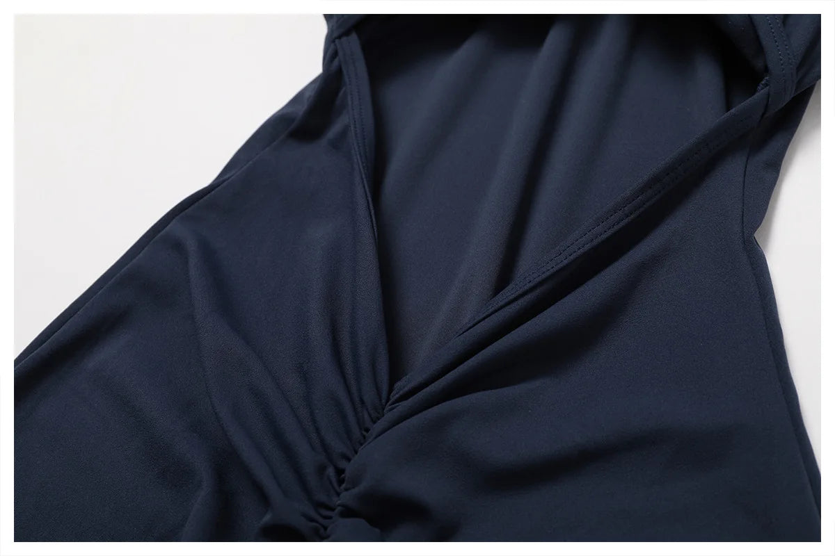 Athletic Open Back Jumpsuit