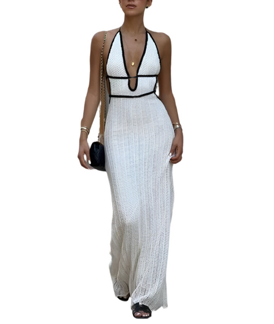 Knit Halter Dress